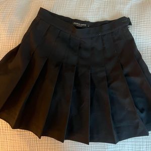 medium black American apparel tennis skirt